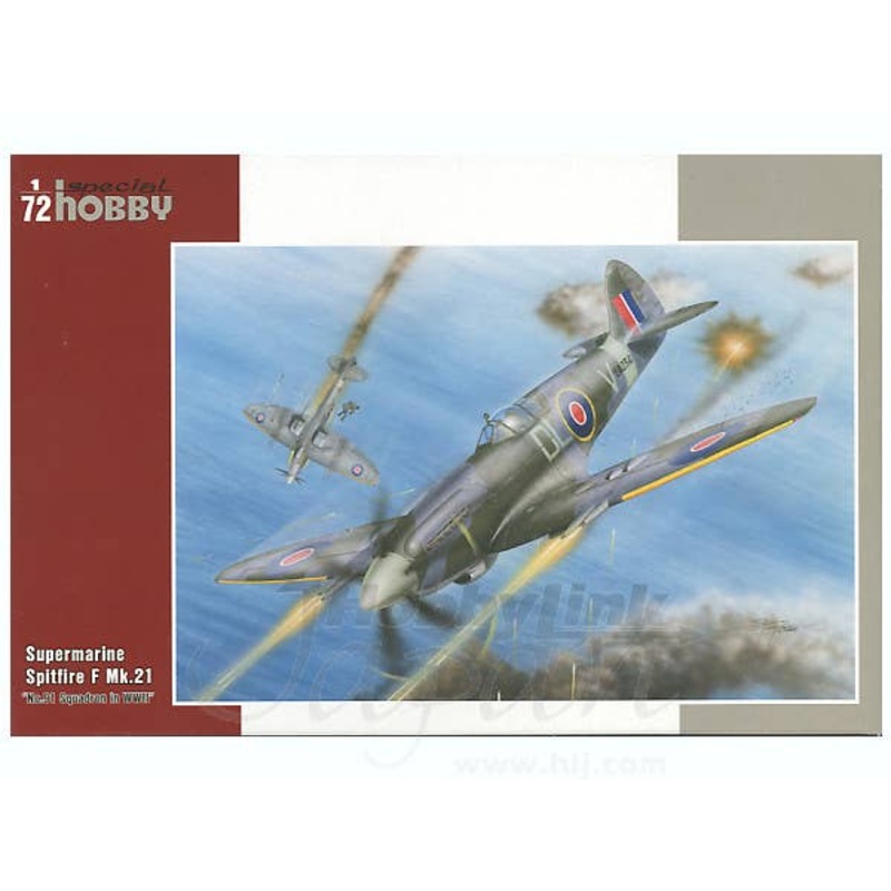 1/72 Supermarine Spitfire F Mk.21 No.91 Squadron in WWII