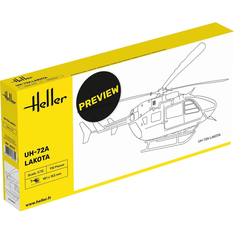 1/72 UH-72A Lakota Military Helicopter