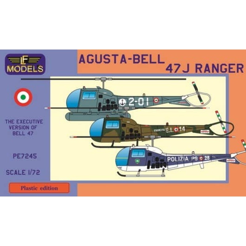 1/72 Agusta-Bell 47J Ranger (Italian Navy, Army, Police)