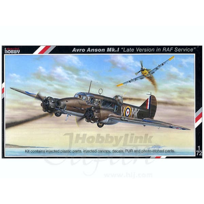 1/72 Avro Anson Mk. I "Late Version in RAF Service"