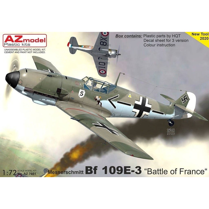 1/72 Bf 109E-3 "Battle Of France"