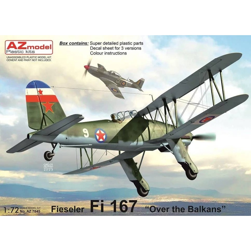 1/72 Fieseler Fi 167 Over Balkans