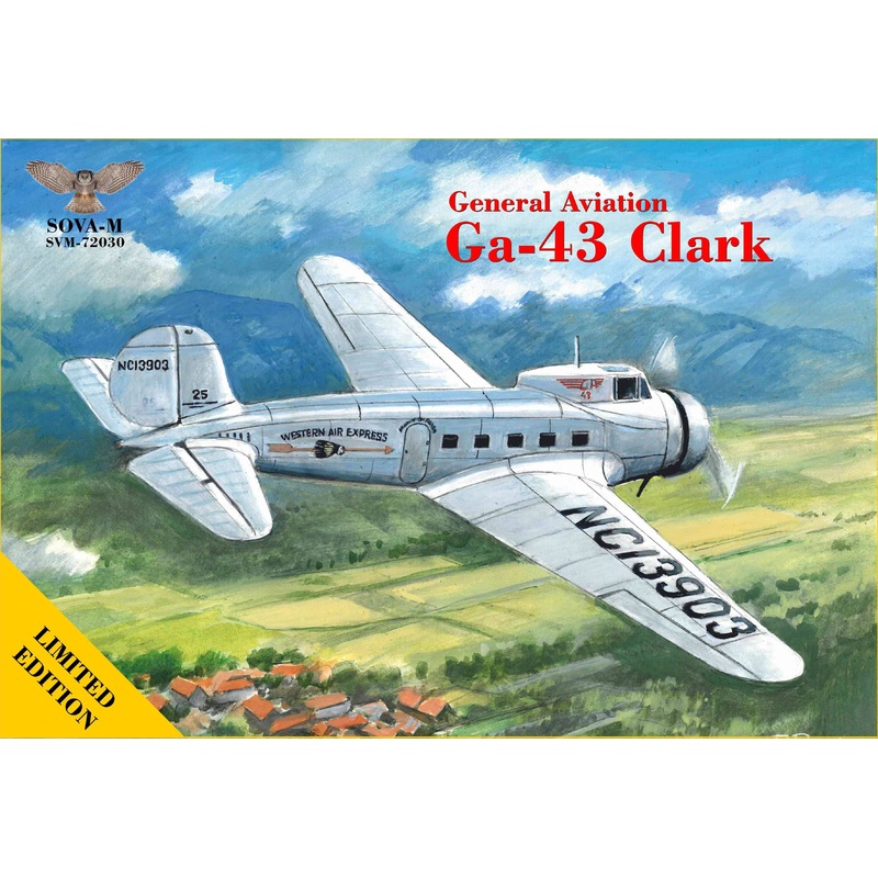 1/72 General Aviation Ga-43 Clark Western Air Express
