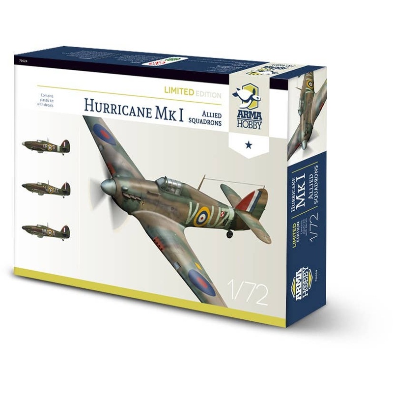 1/72 Hurricane Mk I Allied Squadrons Limited Edition