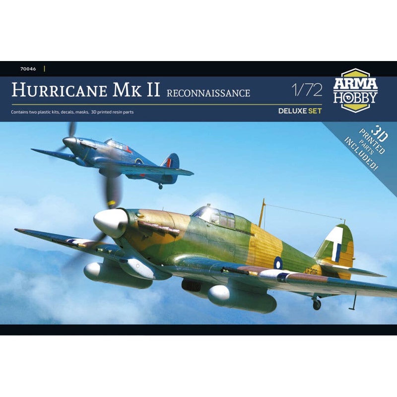 1/72 Hurricane Mk II Reconnaissance Deluxe Set of 2