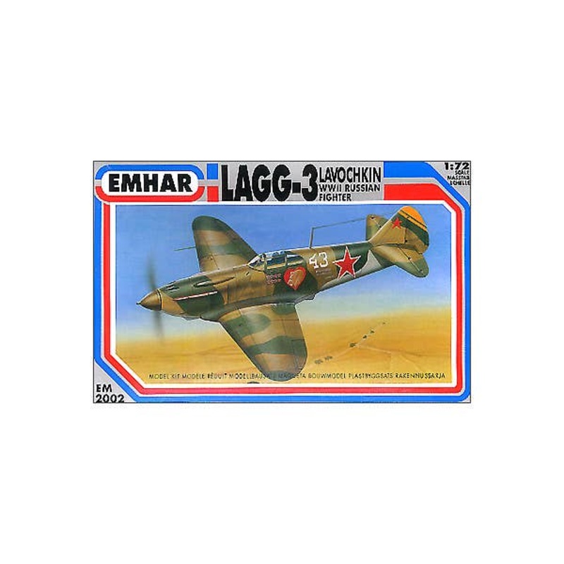 1/72 LaGG-3 Lavochkin WWII Russian Fighter