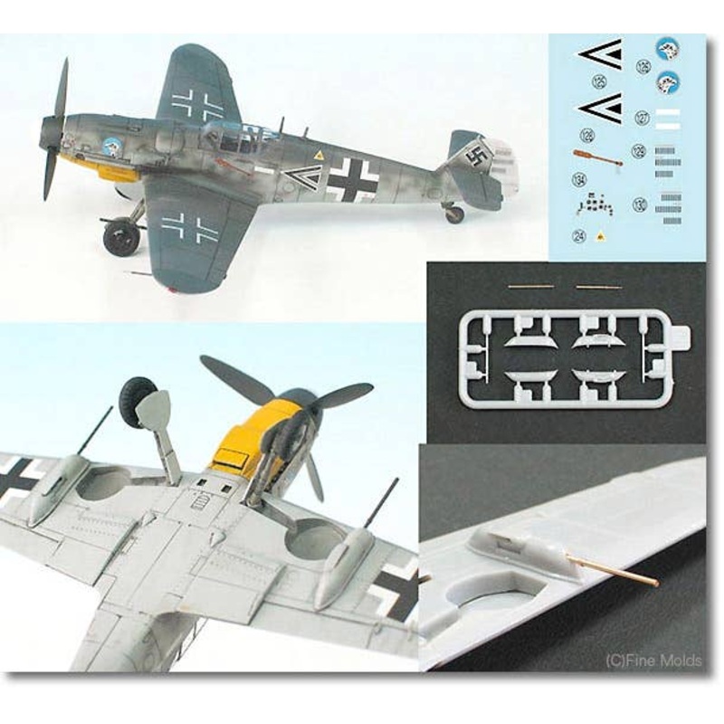 1/72 Messerschmitt Bf109G-6/R2 w/Gun Pack