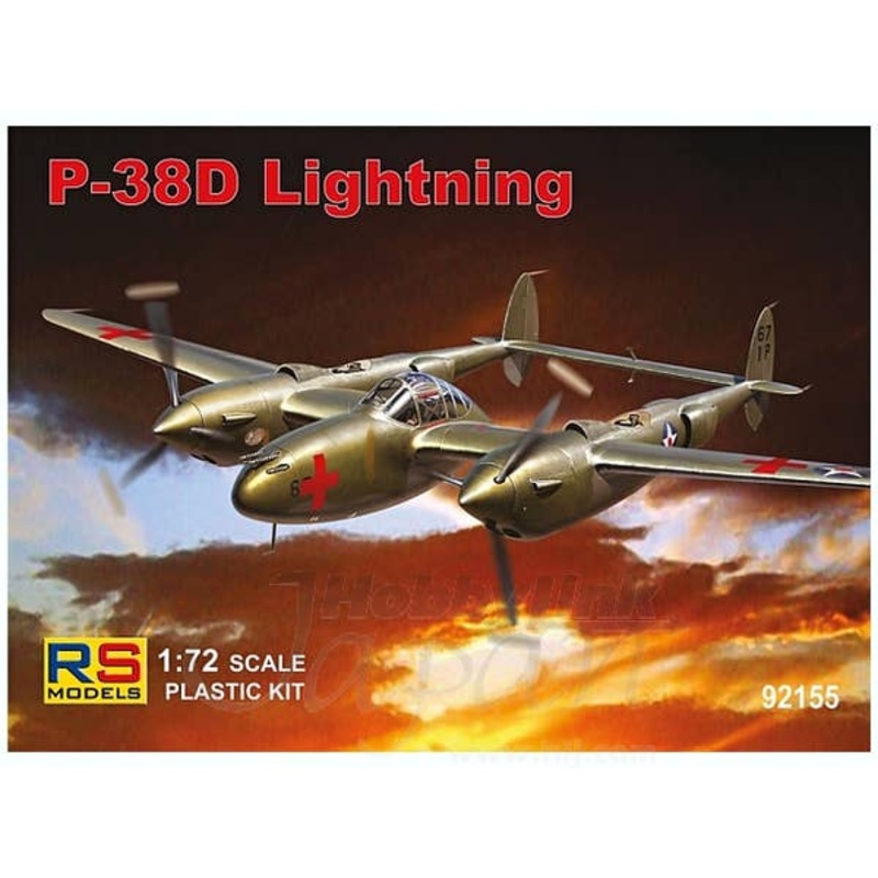 1/72 P-38D Lightning