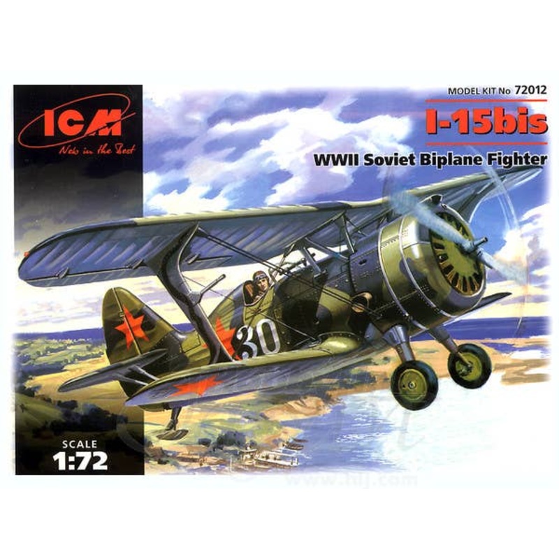 1/72 Polikarpov I-15 bis WWII Soviet Biplane Fighter