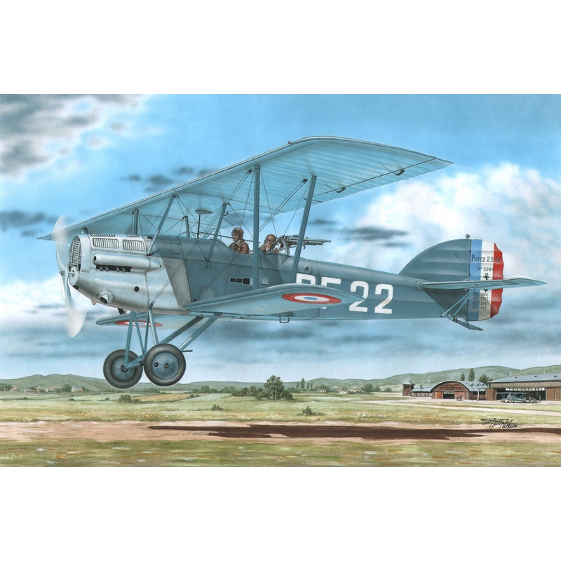 1/72 Potez 25 A2/B2 Lorraine Engine