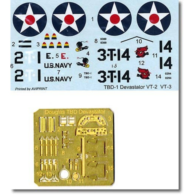 1/72 TBD-1 Devastator 1938