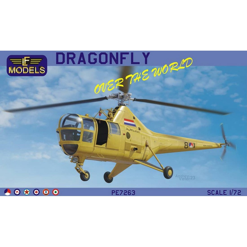 1/72 Westland WS-51 Dragonfly Around the World