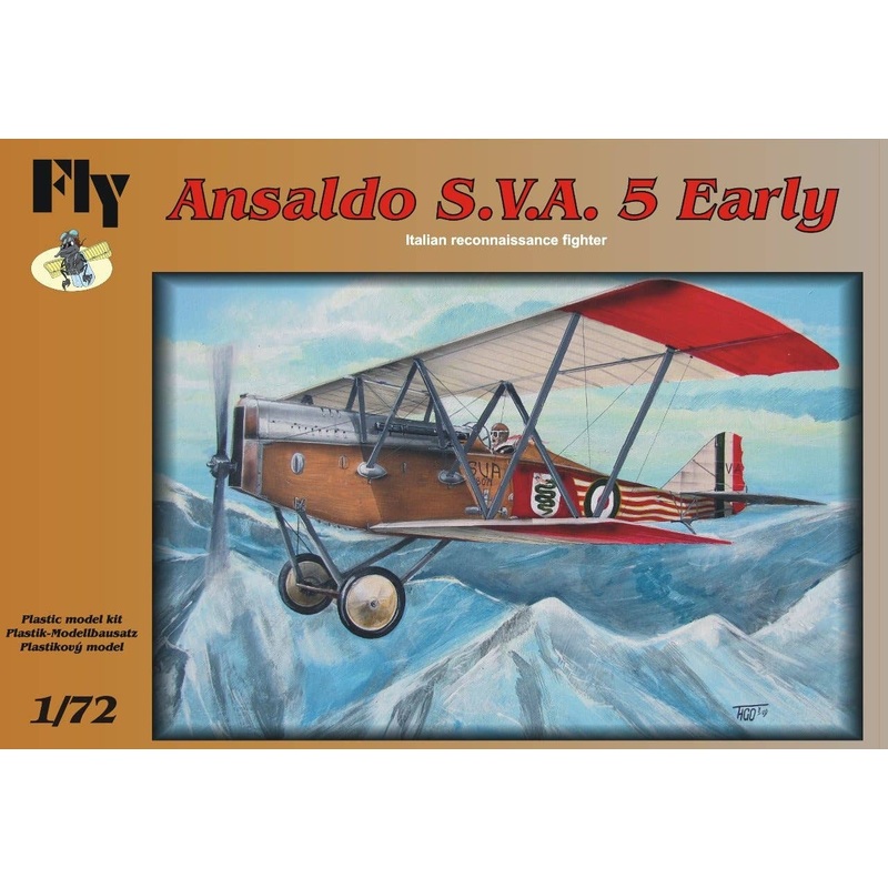 1/72 Ansaldo S.V.A. 5 Early Italian Reconnaissance Fighter