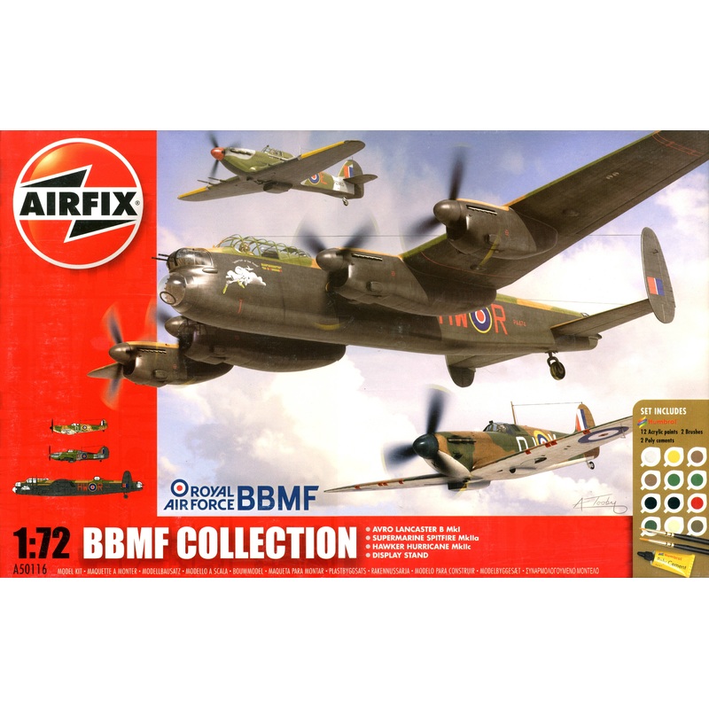 1/72 Battle of Britain Memorial Flight (Hawker Hurricane MkIIc, Supermarine Spitfire MkIIa, Avro Lancaster B MkI)
