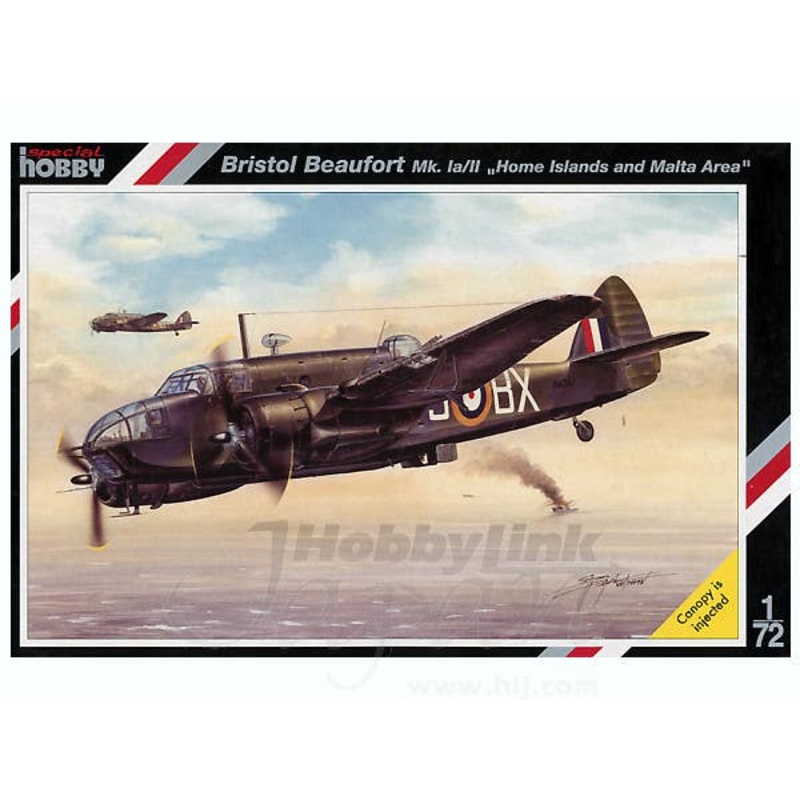 1/72 Bristol Beaufort Mk.Ia/II Home Islands and Malta Area