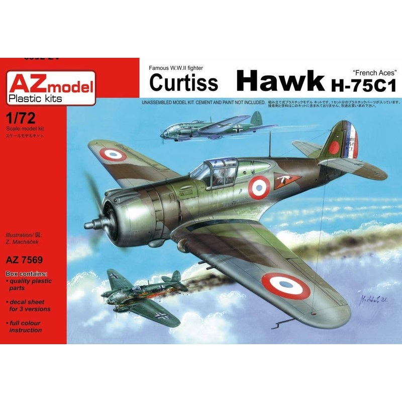 1/72 Curtiss H-75C-1 French Aces