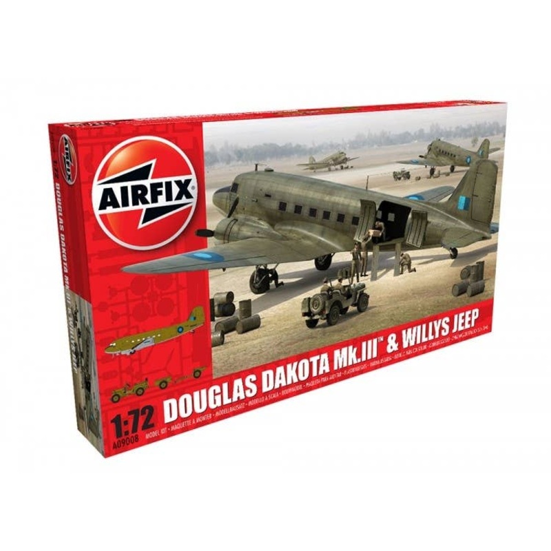 1/72 Douglas Dakota Mk.III & Willys Jeep