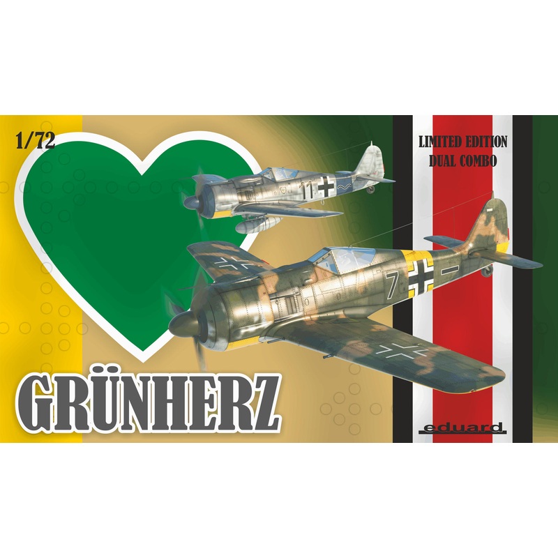 1/72 Grunherz Fw 190A-5 / A-8 Dual Combo - Limited Edition