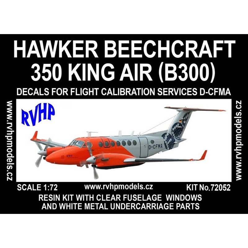 1/72 Hawker Beechcraft 350 King Air (B300 FCS)