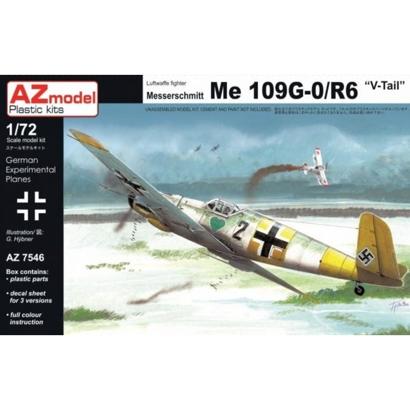 1/72 Me 109G-0/R6 "V-Tail"