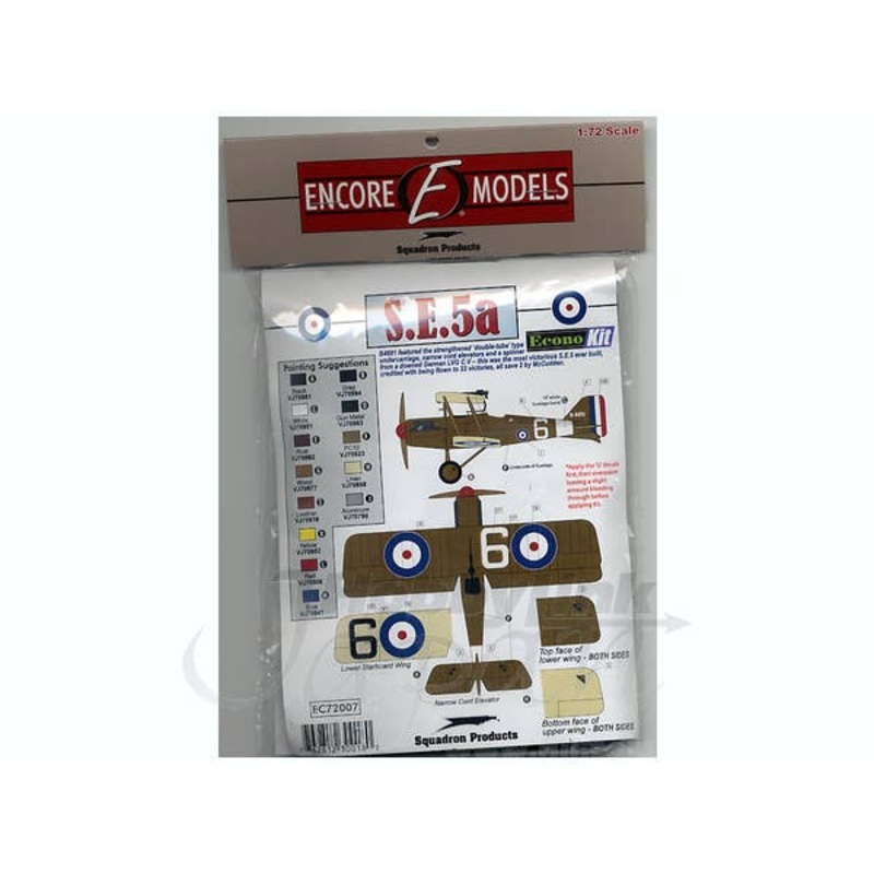 1/72 S.E.5a (Hispano Engines)