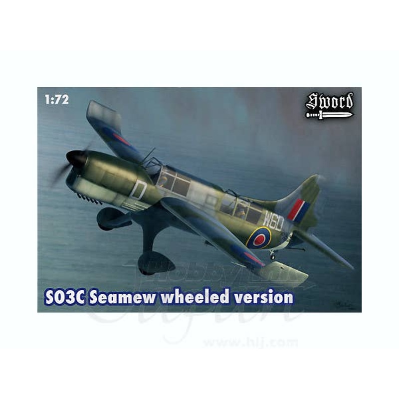 1/72 SO3C Seamew Wheeled Version