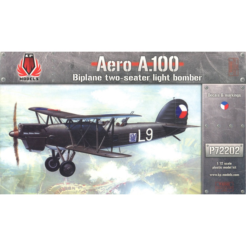 1/72 Aero A.100 Biplane Two-Seater Light Bomber