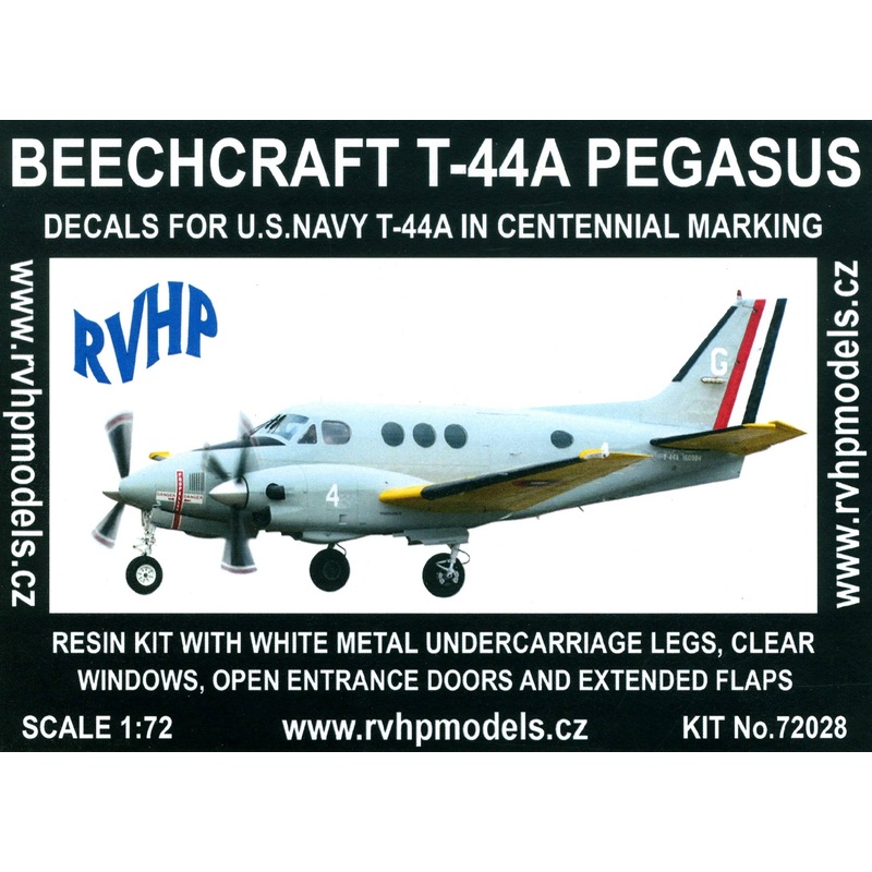 1/72 Beechcraft T-44A Pegasus (U.S.Navy T-44A in Centennial Marikig)