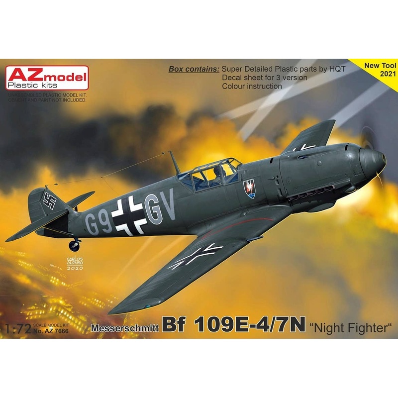 1/72 Bf 109E-4/7N Night Fighter