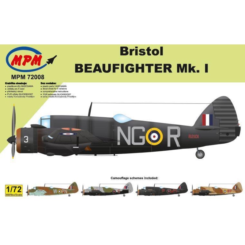 1/72 Bristol Beaufighter Mk.I