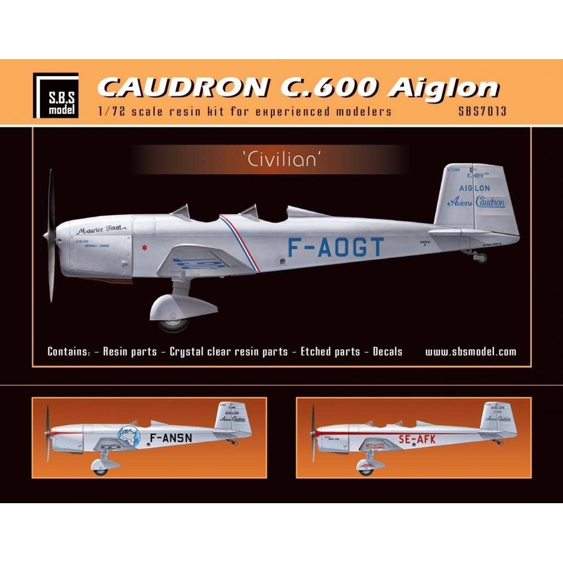 1/72 Caudron 600 "Civilian"