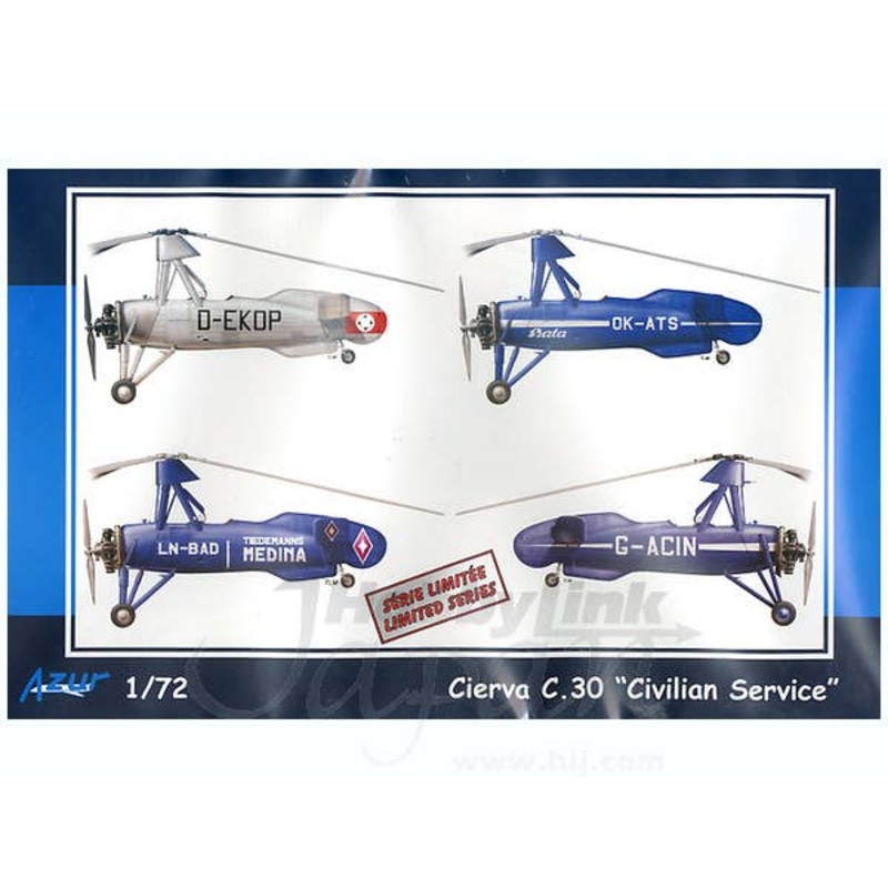 1/72 Cierva C.30 Autogiro Private Type