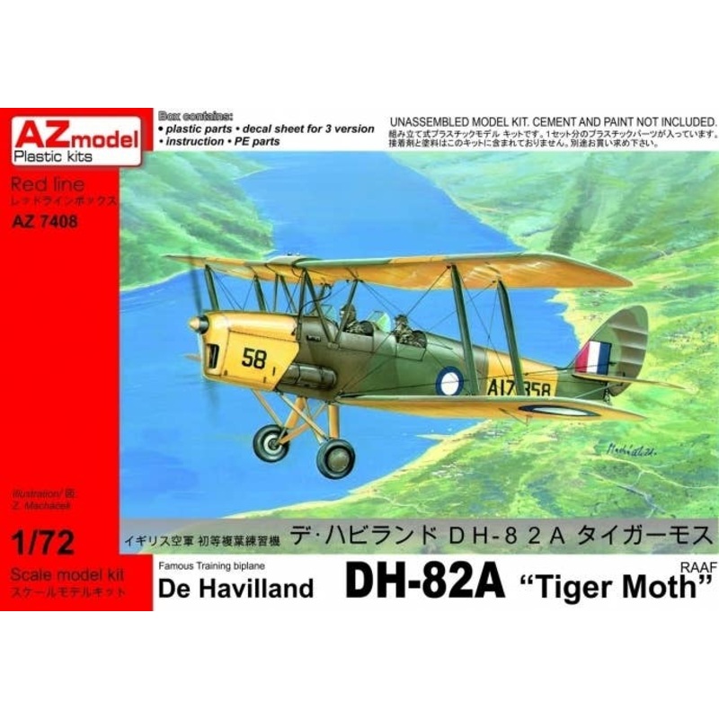 1/72 De Havilland DH 82A Tiger Moth