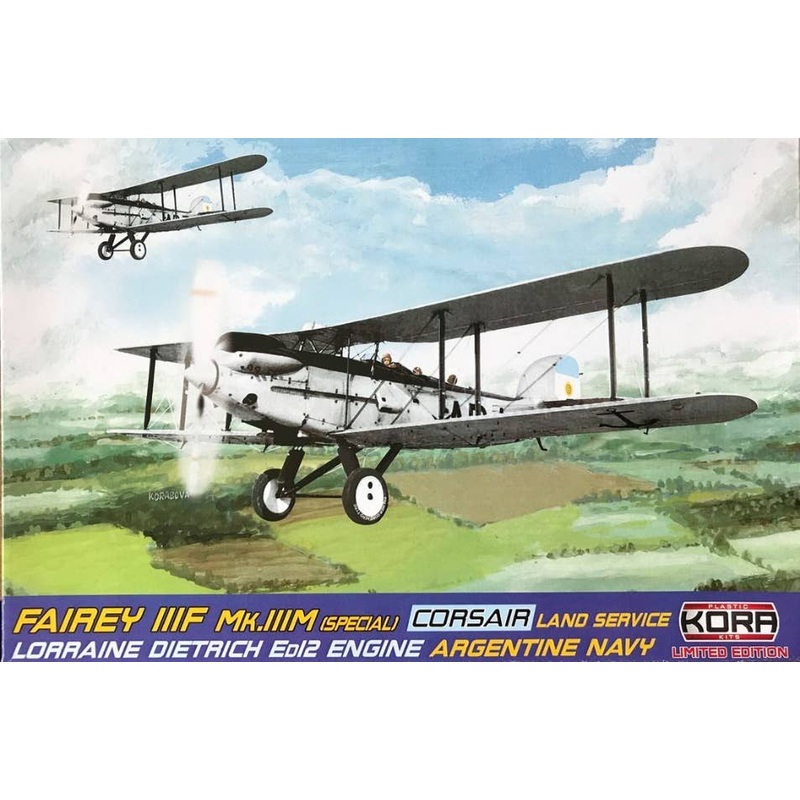 1/72 Fairy IIIF Mk. IIIM Lorraine ED12 Engine Equipped