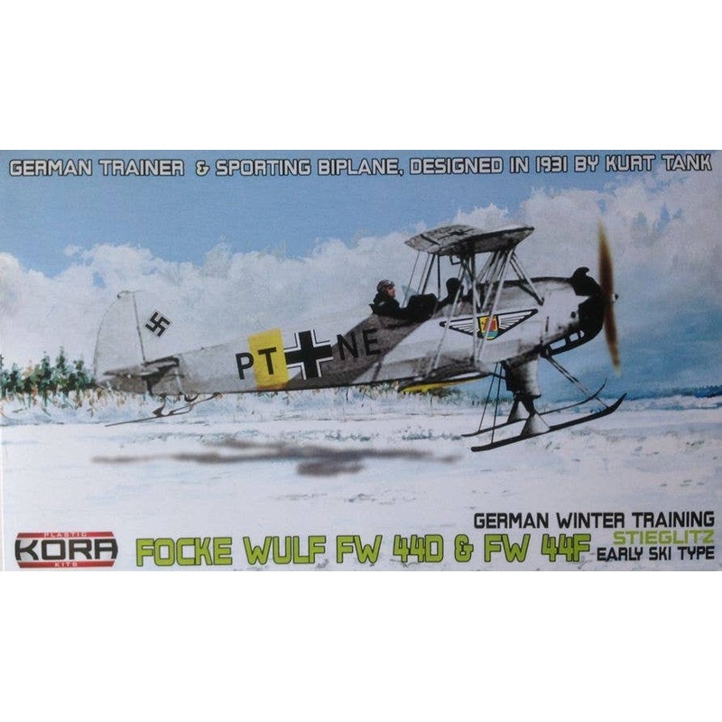 1/72 Fw 44D&F Luftwaffe Early Type Skis