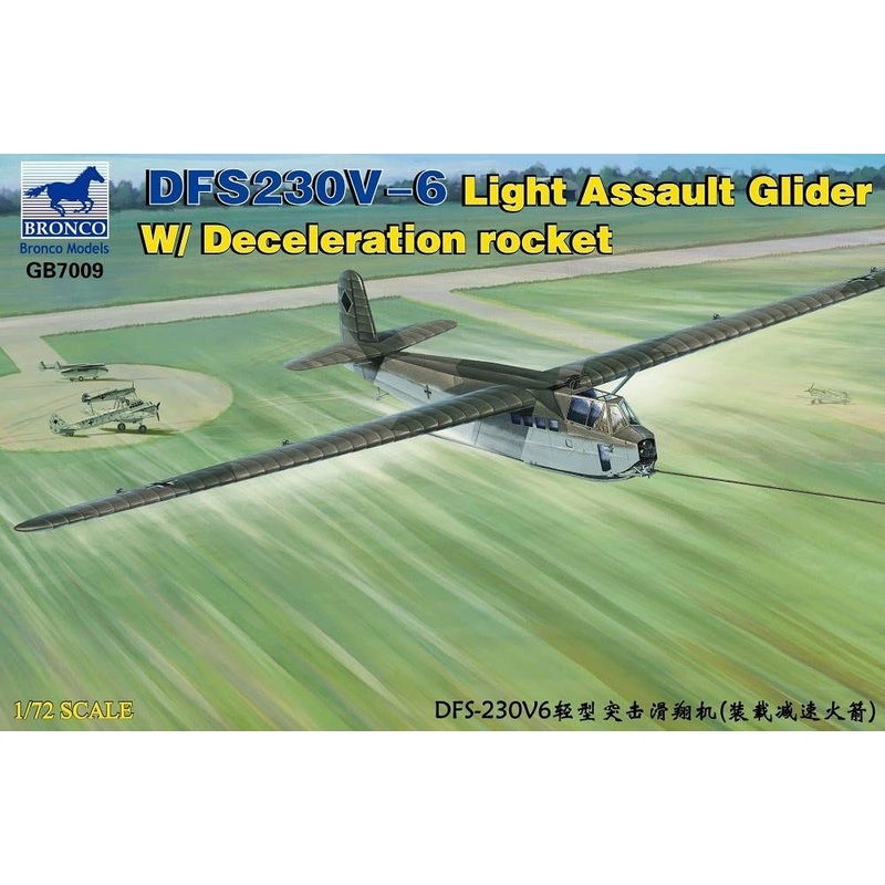 1/72 German DFS230V-6 Light Assault Glider with Deceleration Rocket