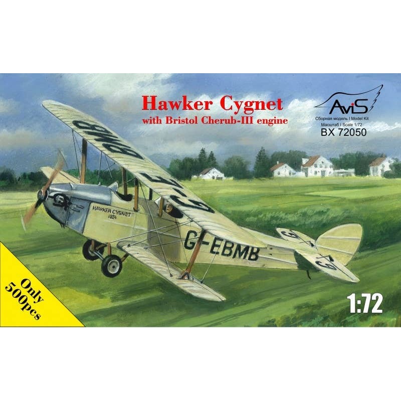1/72 Hawker Cygnet with Bristol Cherub - III engine