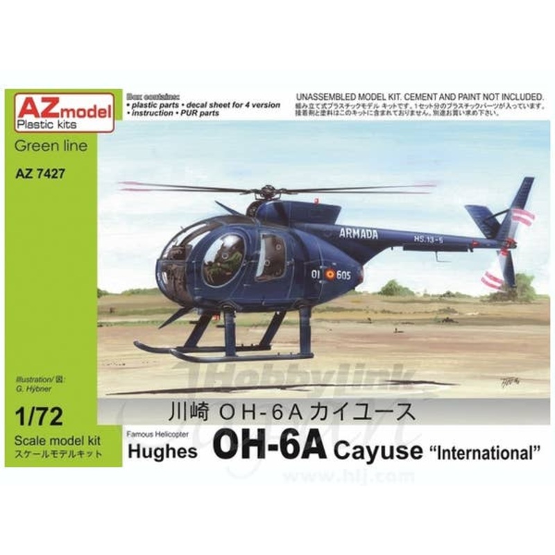1/72 Kawasaki OH-6A Cayuse International