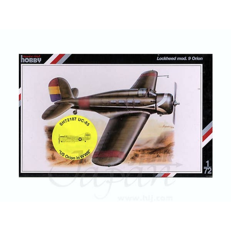 1/72 Lockheed Mod. 9 Orion UC-85 US Orion in WWII