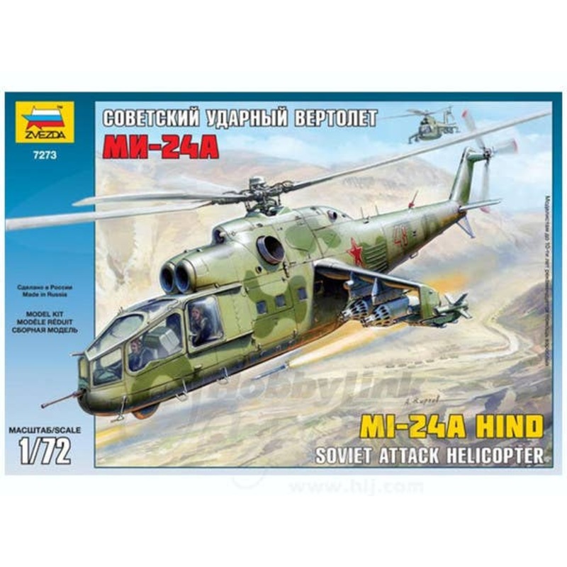 1/72 Mi-24A Hind Soviet Attack Helicopter