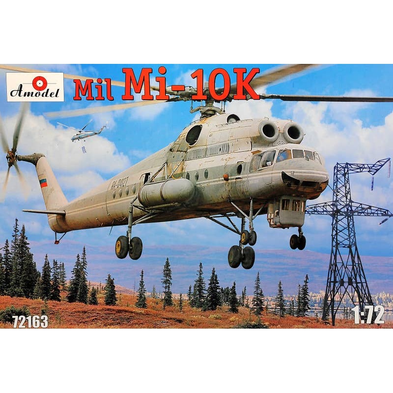 1/72 Mil Mi-10K Soviet Flying Crane Helicopter