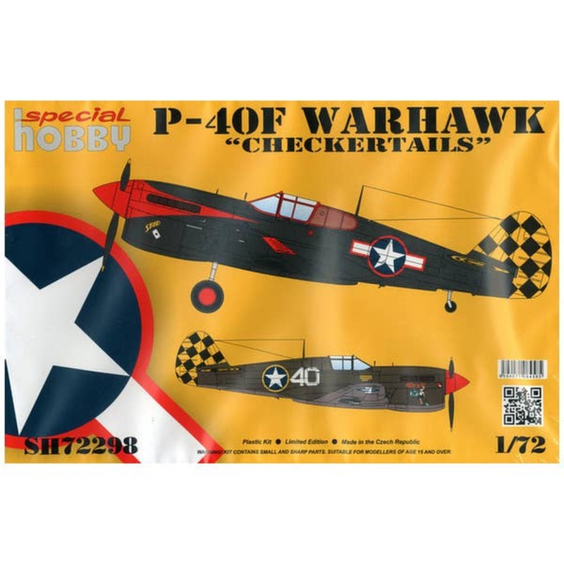 1/72 P-40F Warhawk Checkertails