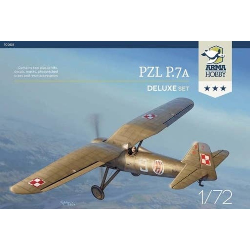 1/72 PZL P.7a Deluxe Set (2 Kits)
