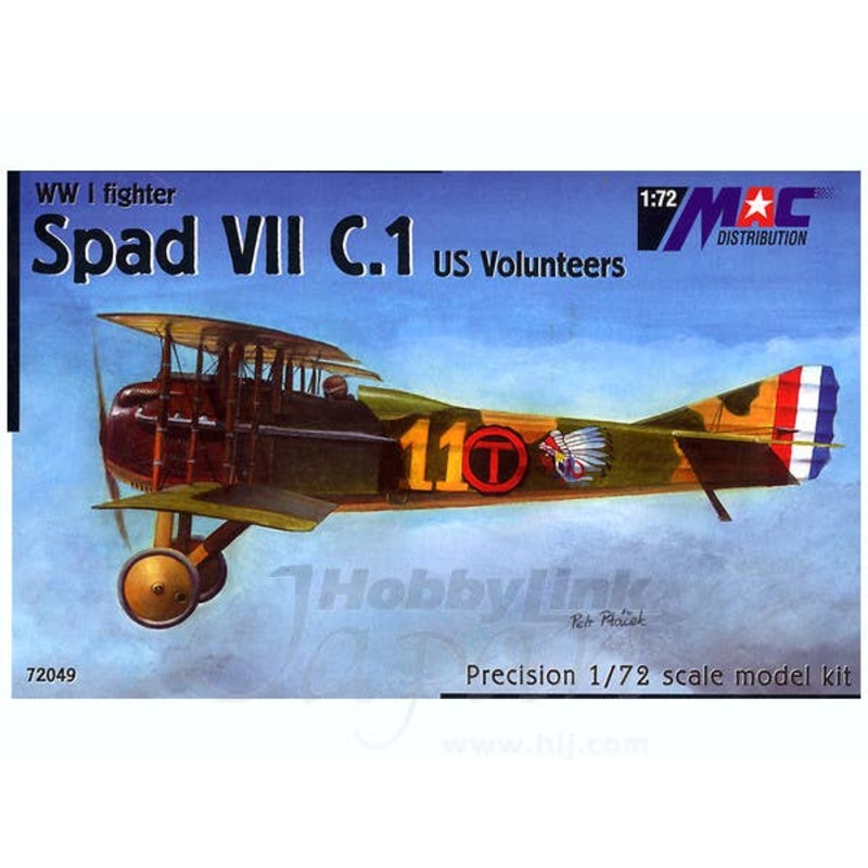 1/72 Spad VII C.1 US Volunteers