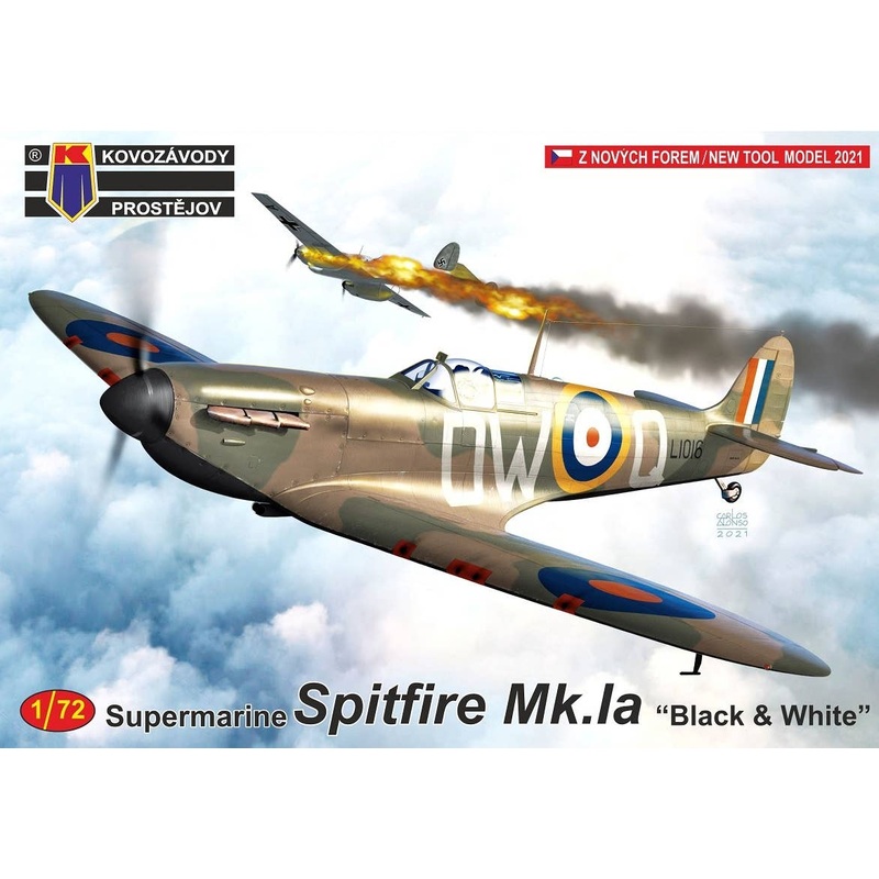 1/72 Spitfire Mk.Ia "Black & White"