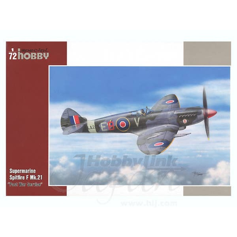 1/72 Supermarine Spitfire F Mk.21 Post War Service