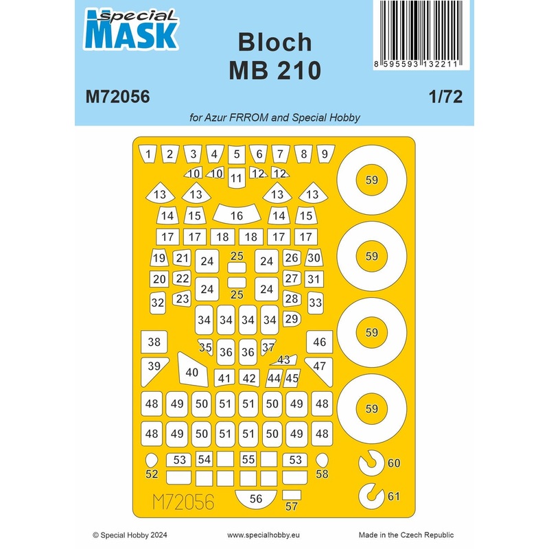 1/72 Bloch MB.210 MASK
