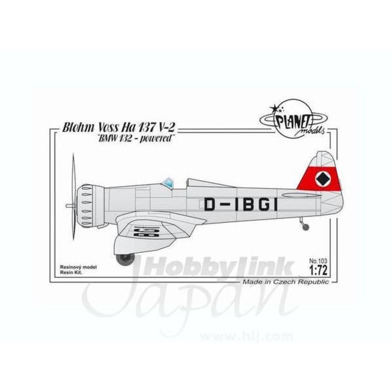 1/72 Blohm Voss Ha 137