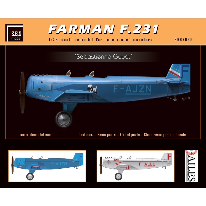 1/72 Farman F.231 'Sebastienne Guyot'