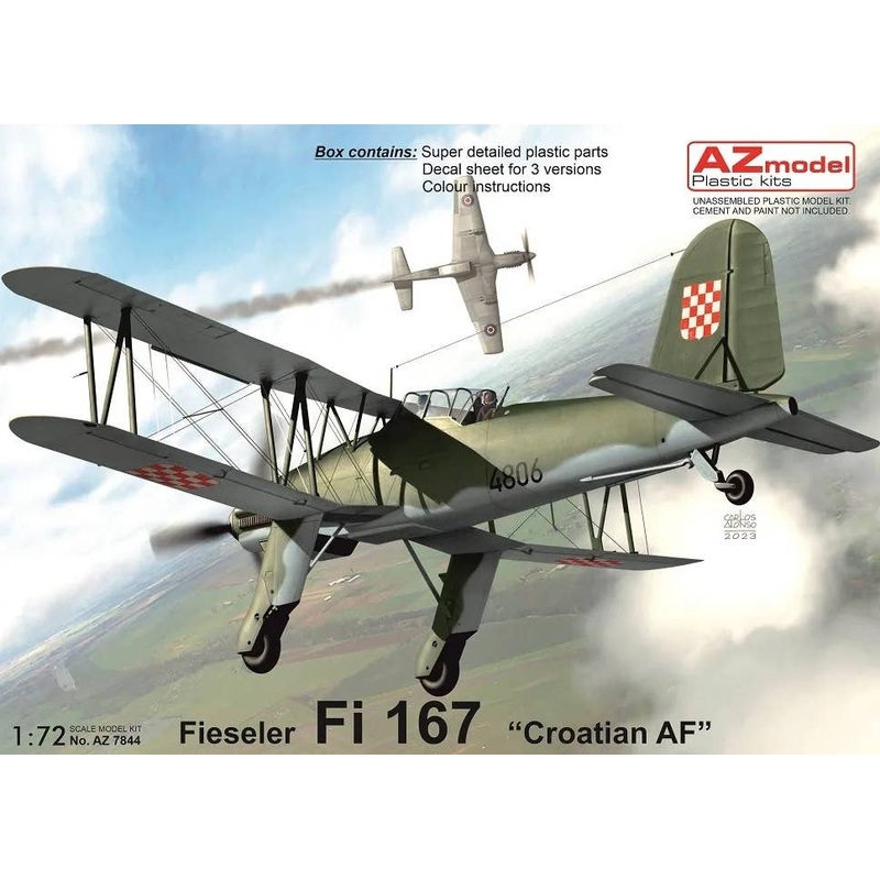 1/72 Fieseler Fi 167 Croatian AF